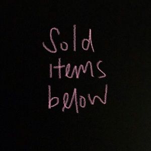 🎀 SOLD items below 🎀